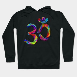 OM: Colorful Holi Hoodie